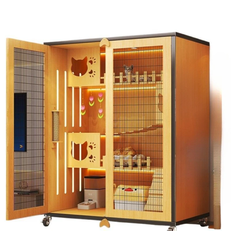 

Cat villa household free space cage balcony four seasons universal cat and dog supplies