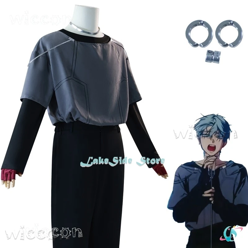 ALIEN STAGE Till IVAN Cosplay Outfit Costume Wig Same Style Boots Mens Suit Performance Halloween Stage Party Clothes Pants