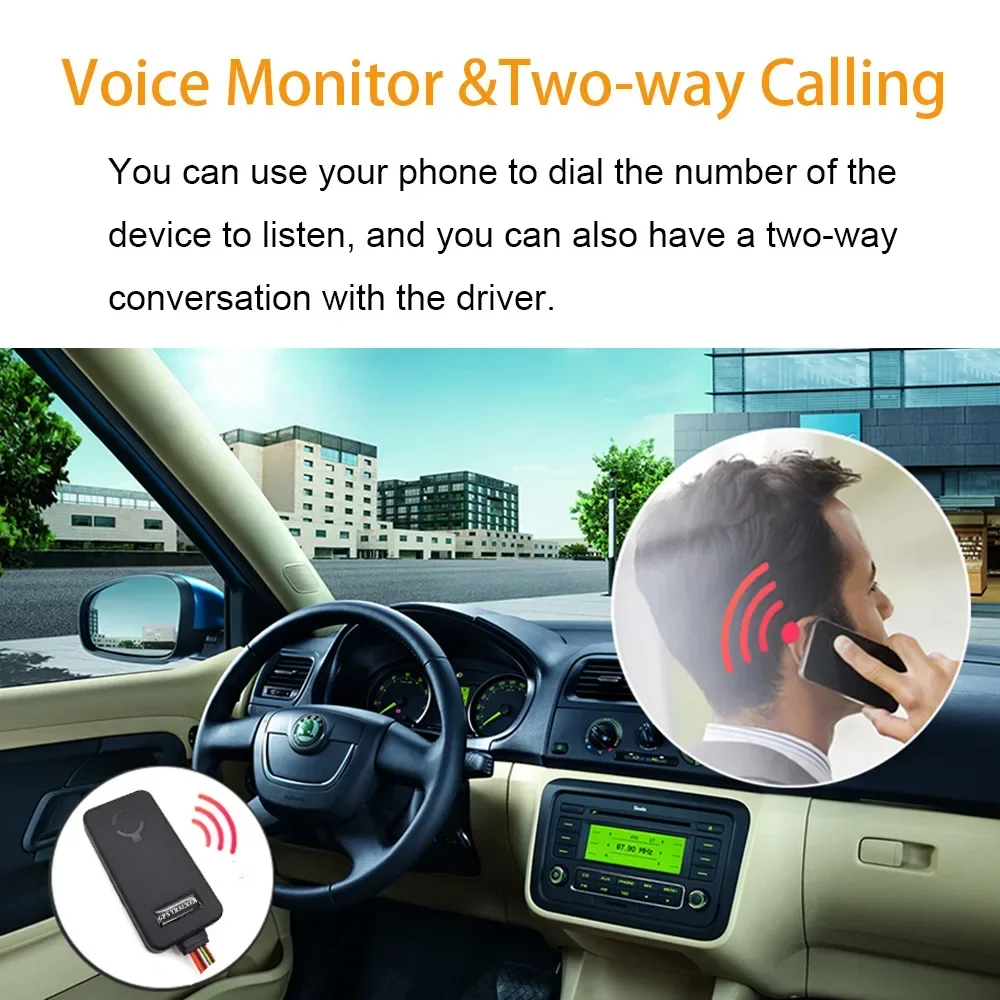 CY21C -2G GSM سيارة GPS المقتفي جهاز تعقب الأقمار الصناعية App قطع النفط ACC SOS انقطاع التيار الكهربائي إنذار SOS إنذار السرعة الزائدة مركبة GPS #5