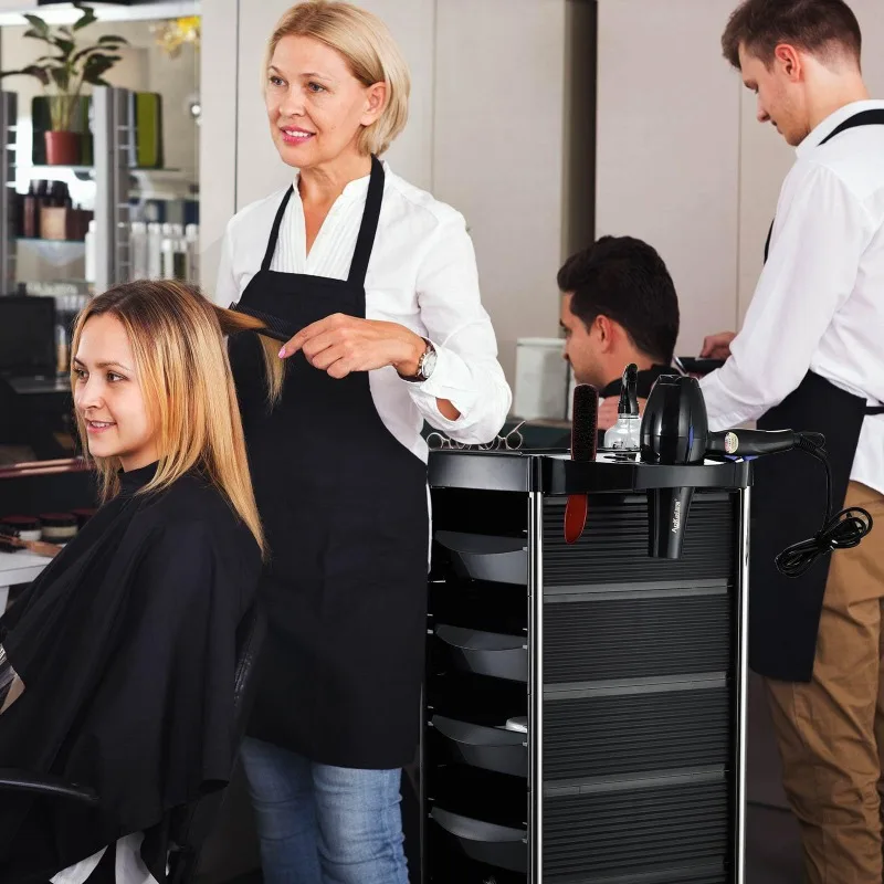 `Salon Trolley Salon Furniture Multi‑Layer Drawer Salon Tool Cart, Hair Bar Cart for Beauty Salon Mobile Tool Storage Organizer`