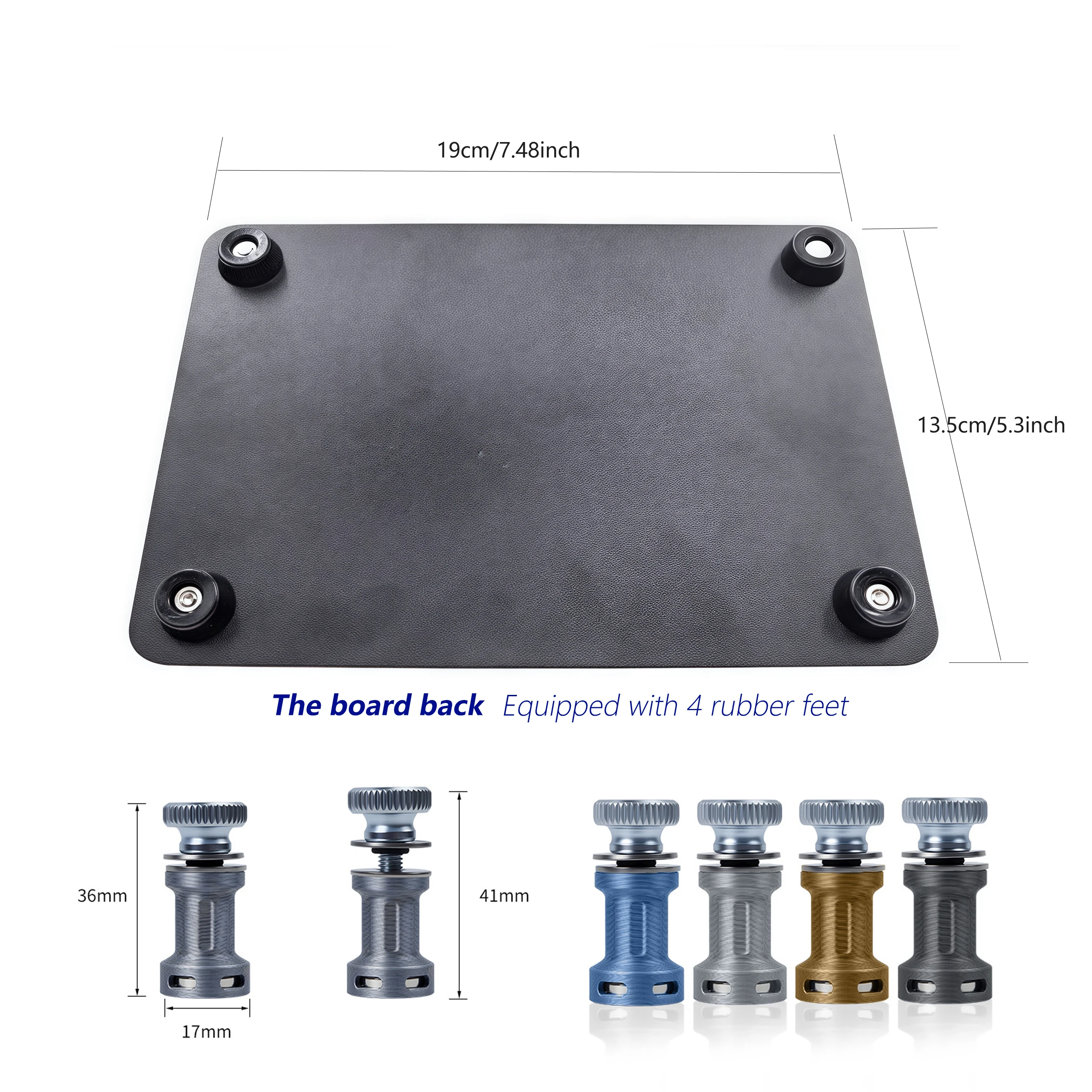 Universal PCB Holder Fixture – Soldering Platform with Magnetic Pins, Rubber Feet for Circuit Board Assembly & Repair