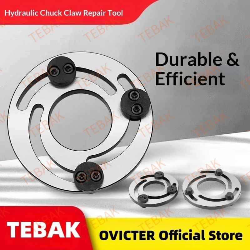CNC Lathe Chuck Hydraulic Three Jaw Claw Forming Ring Jaw Repairer 4 5 6 8 10 Inches Boring Jaw Tool Part