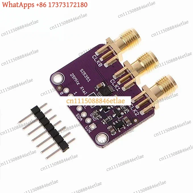 k3 Universal 5PCS Si5351A I2C Clock Generator Breakout Board 8KHz-160MHz Precision Signal Generator Module for Arduino MCU