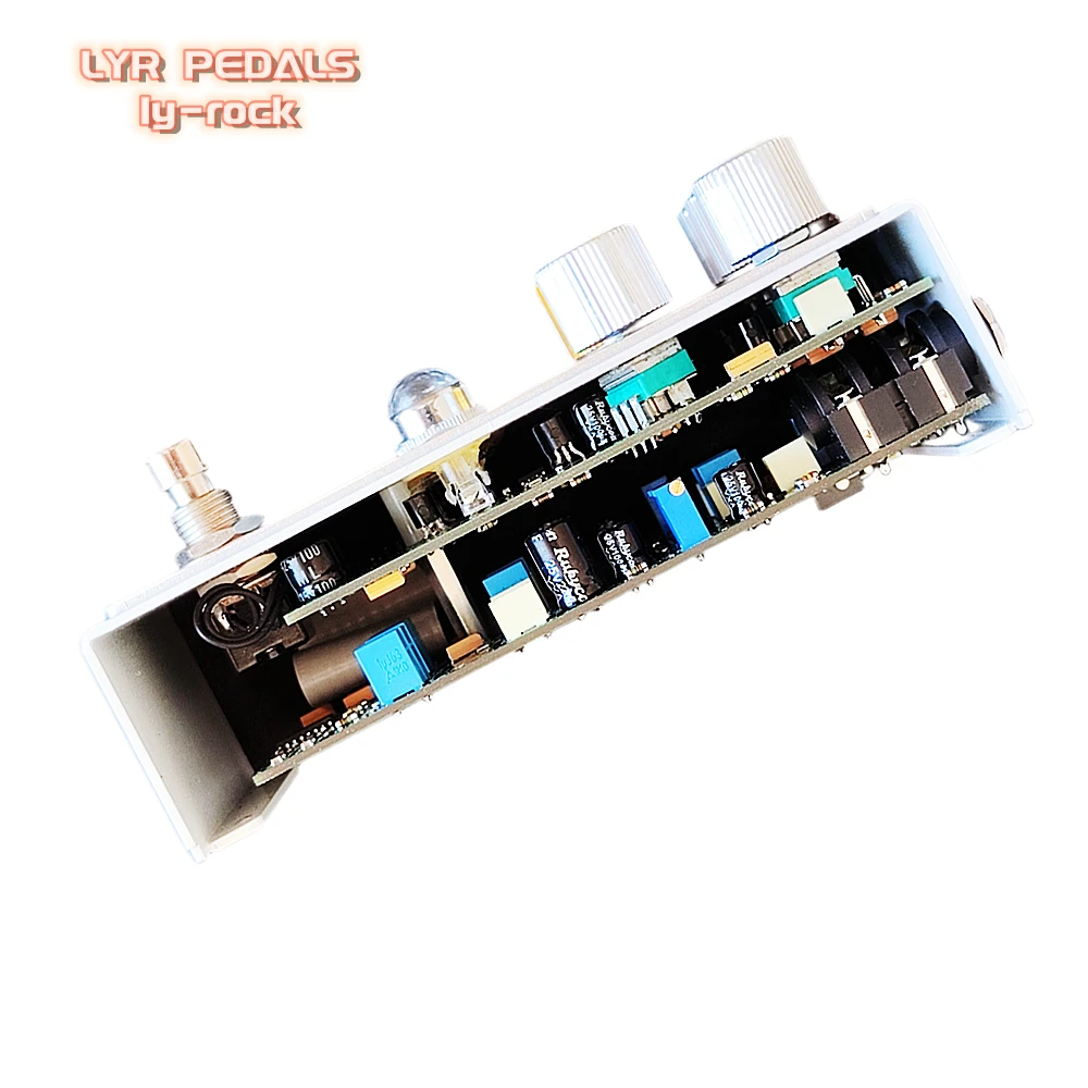 LYR-pedales Ly Rock White, Pedal efectos de compresión apilados de doble presión clásicos, reproduce con precisión el legendario sonido Kari 76