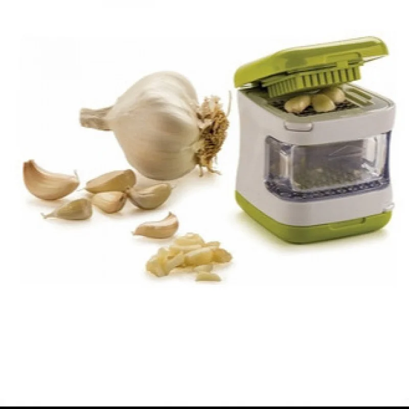 Garlic Cube Garlic Mincer - Press Down On Both Sides Of The Garlic Cutter To Make Minced Garlic. Mini Vegetable Cutter
