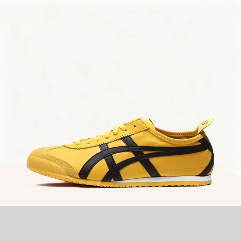 Onitsuka Tiger Mexico 66 Classic Retro Casual Patchwork Versatile Durable Low-Top Sneakers—Unisex Style DL408-0490