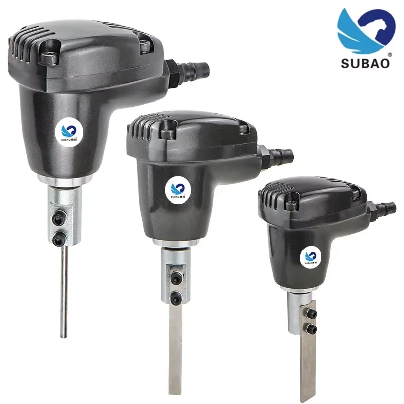 Pneumatic Inner Hole Waste Cleaning Machine Universal 1/4 Air Inlet Fast Needle Change Efficient Work Air Tools