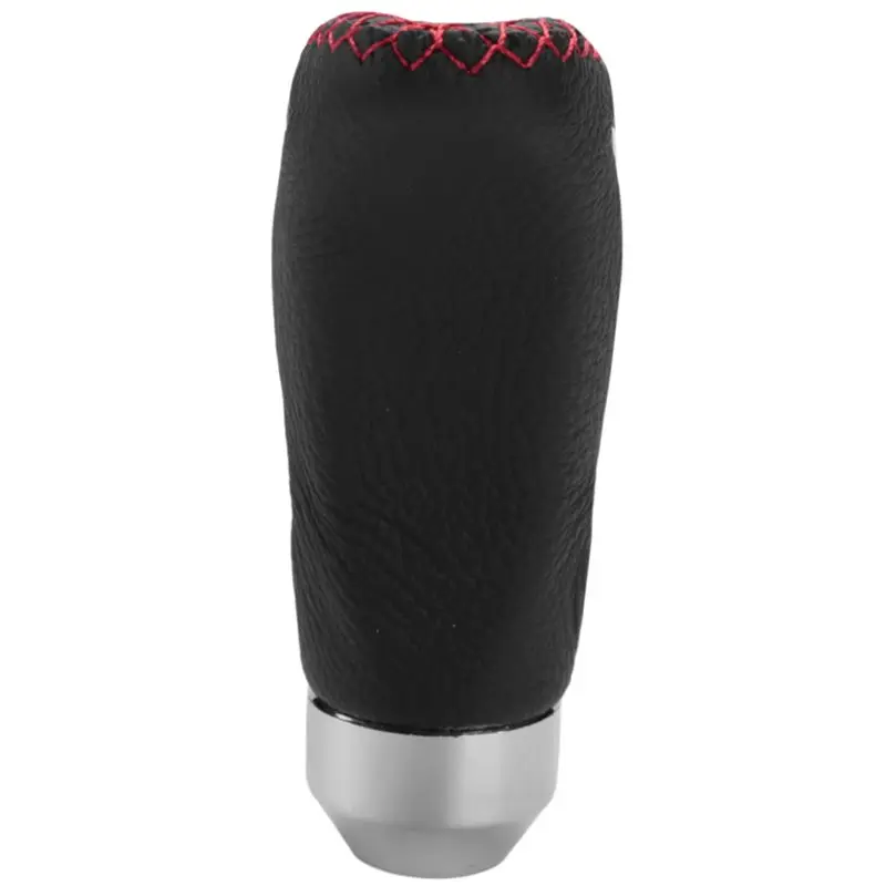 2X Universal Leather Auto Matic Shift Camion Manual Gear Stick Shift Shifter Lever Cover Knob