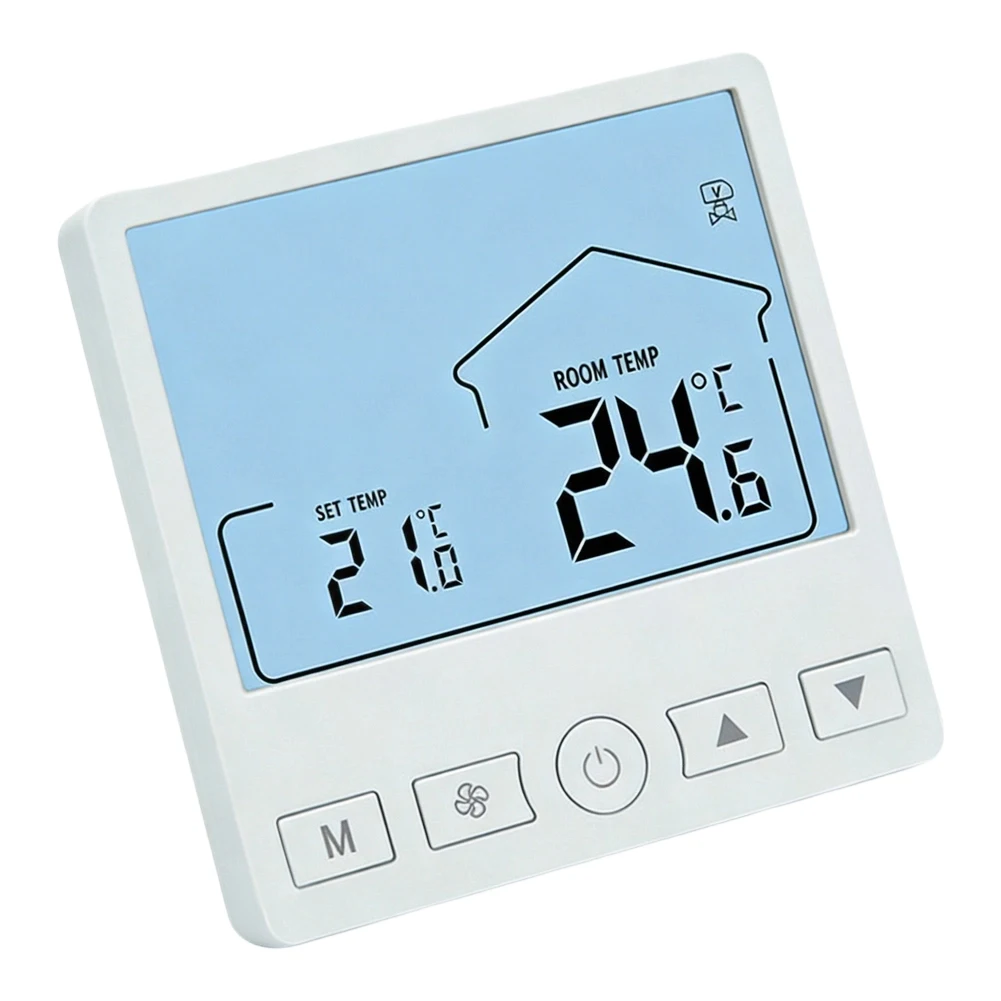 Thermostat Designed for Simultaneous Control of Electric Floor Heating and Hydronic Floor Heating in For Home Environments