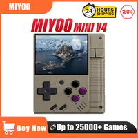MIYOO MINI V4 Handheld Game Console Portable Retro 2.8''Inch IPS Screen Video Game Consoles Linux System Classic Gaming Emulator