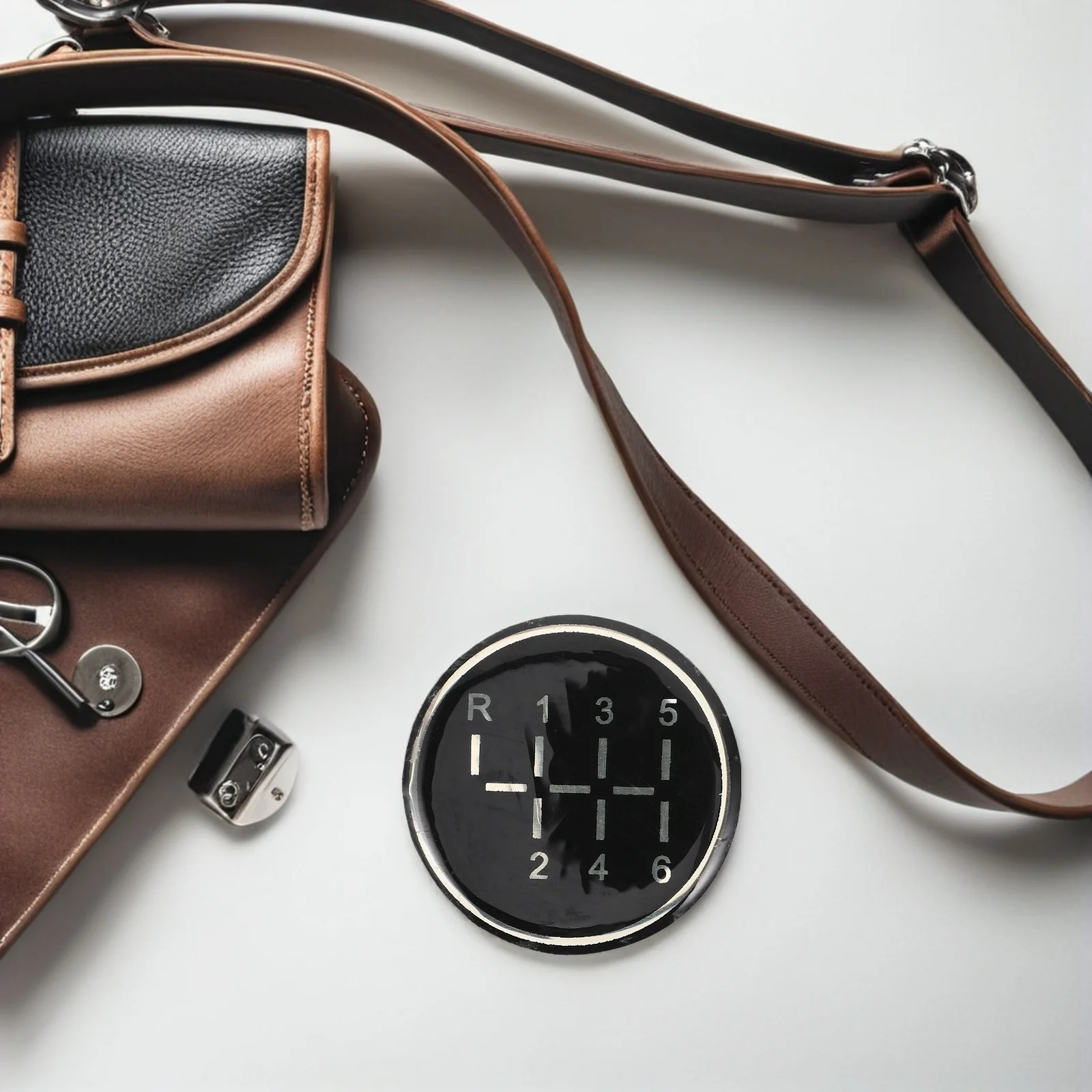 

Manual Transmission Gear Shift Sticker For Trucks 6-Speed Car Shift Knob Cover High Definition Universal Fit Fade