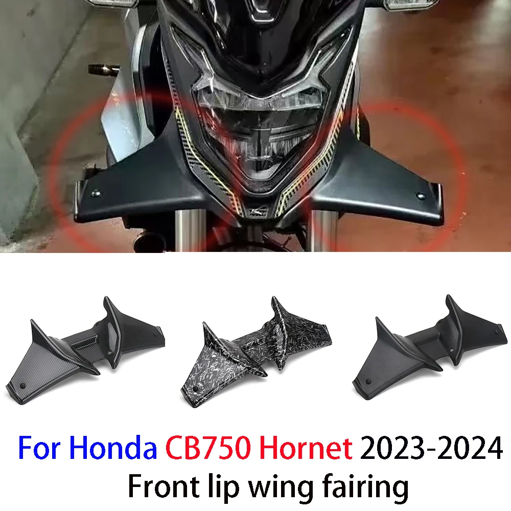 

For HONDA CB750 HORNET 2023 Motorcycle Sport Downforce Naked Forntal Spoilers Aerodynamic Wing Deflector