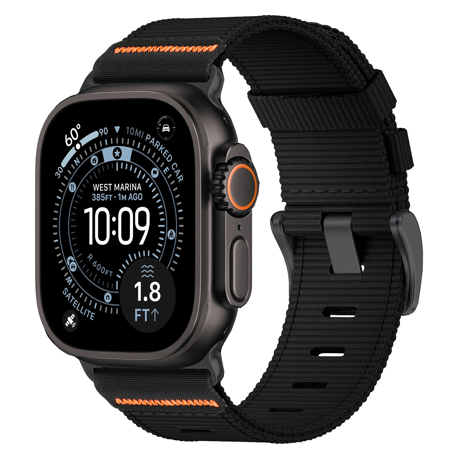 Nylon-Armbänder für Apple Watch 49mm 46 45 44 42mm Sportarmband Correa iWatch Series SE 11 10 9 8 7 6 5 Ultra 3 2 Armband