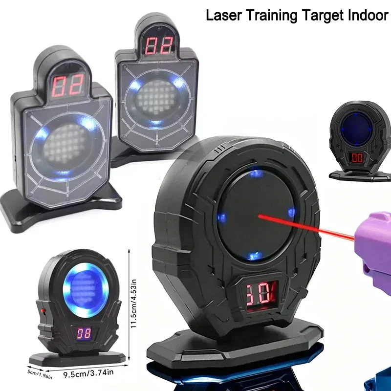 1NN/Multi Styles Electronic Auto Scoring Laser Target Color Sensitive Outdoor Shooting Training Target Holiday Gift
