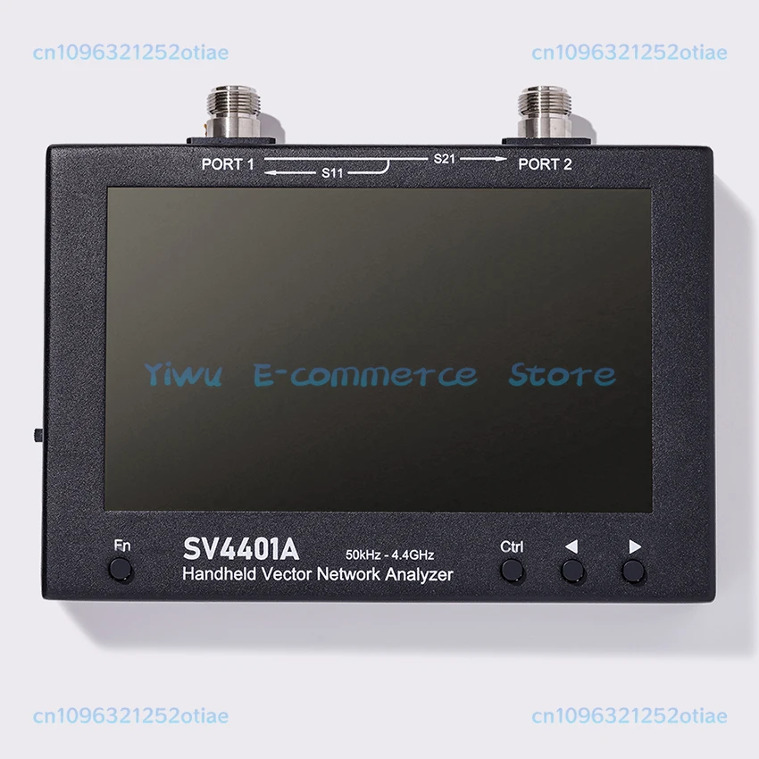 SV4401A Vector Network Analyzer 50KHz~4.4GHz with 7-Inch Touch Screen HF VHF UHF Antenna Analyzer Upgrade of NanoVNA VNA FCC CE