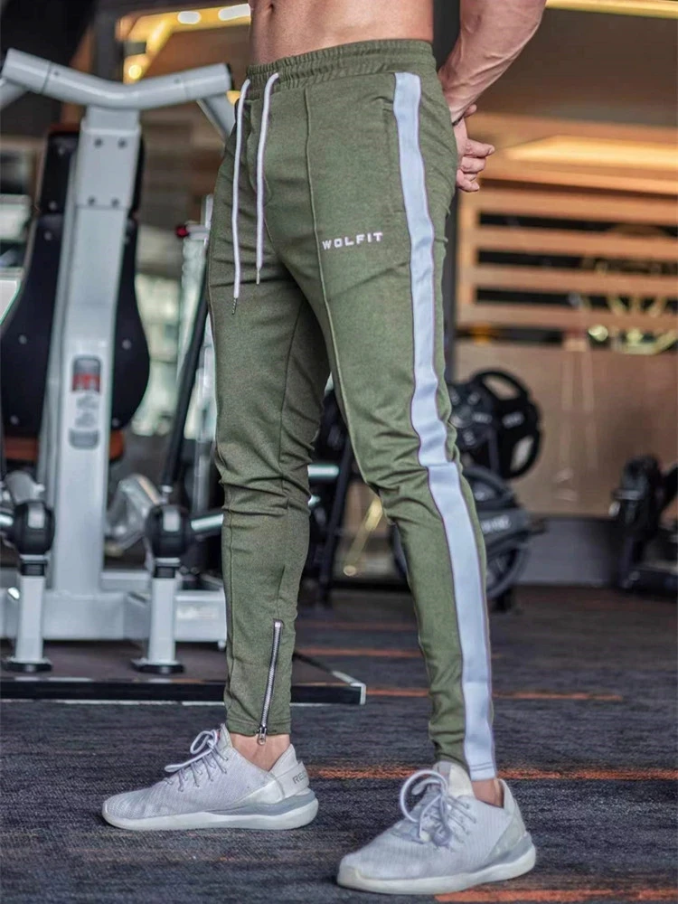 2023 Letters Striped Side Zipper Retro Campus Men Women Sports Casual Pants Sweat Pants Mens Street Wear