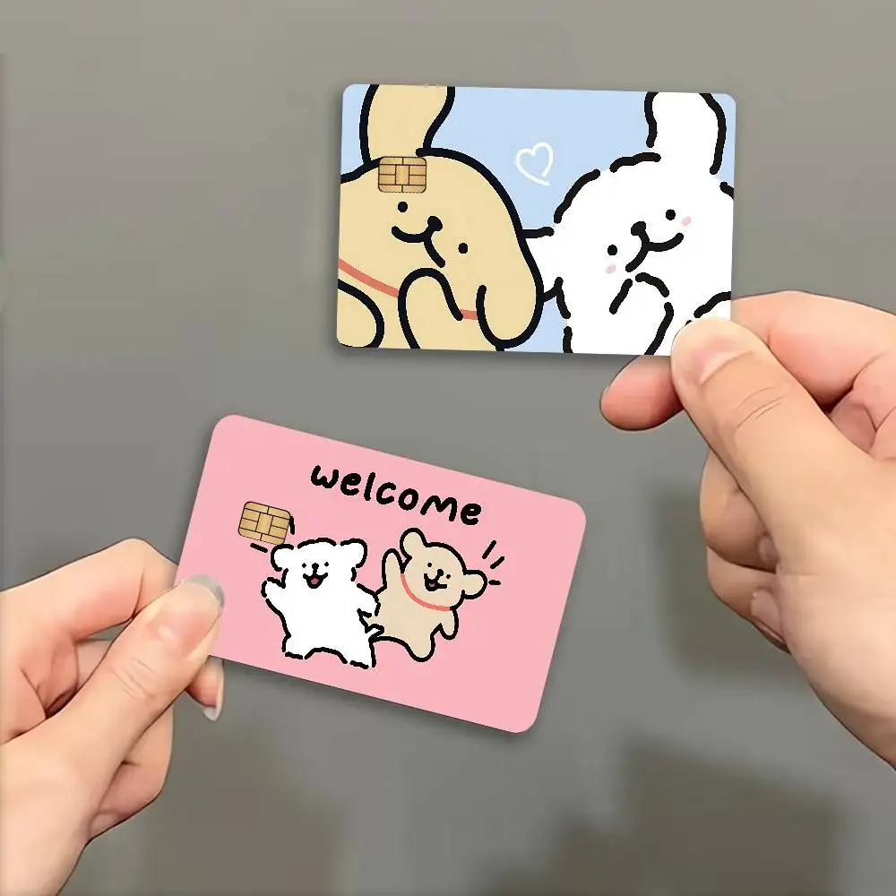 M-Maltese Game Anime Sticker Film Skin Cover Case for Small Large No Chip Debit Credit Card Front Side