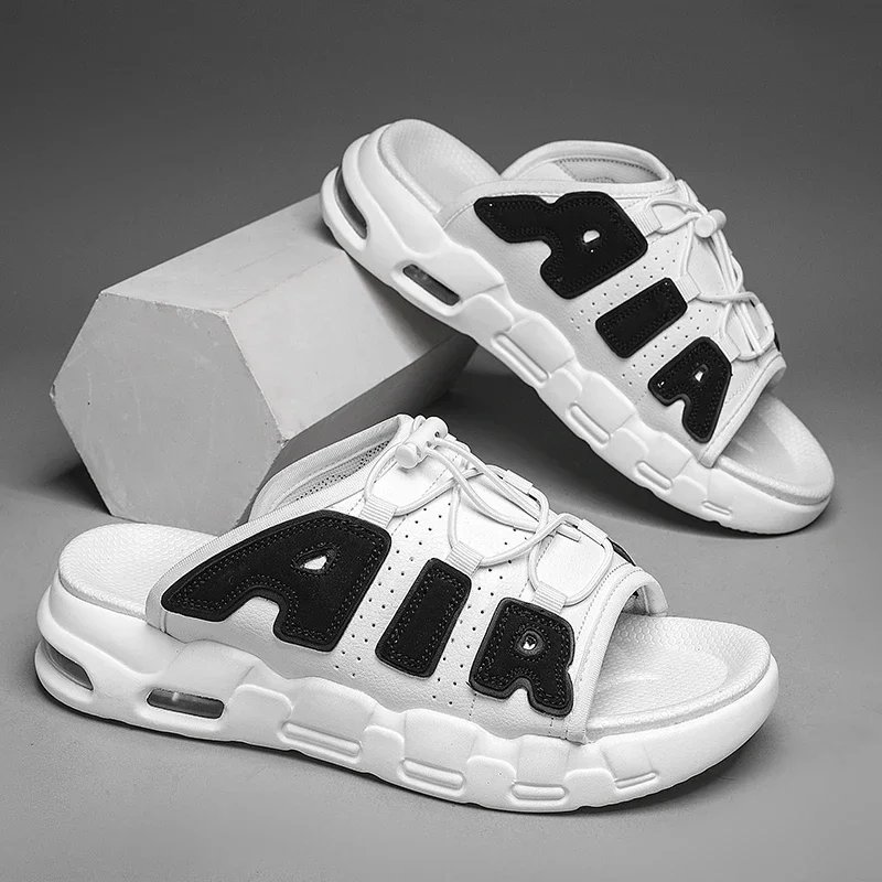 

Fashion Mens Slippers trend Mens Anti-wear Mens Shoes Summer Outdoor Hard-Wearing Sandals men Beach Sports Footwear Casual Shoes