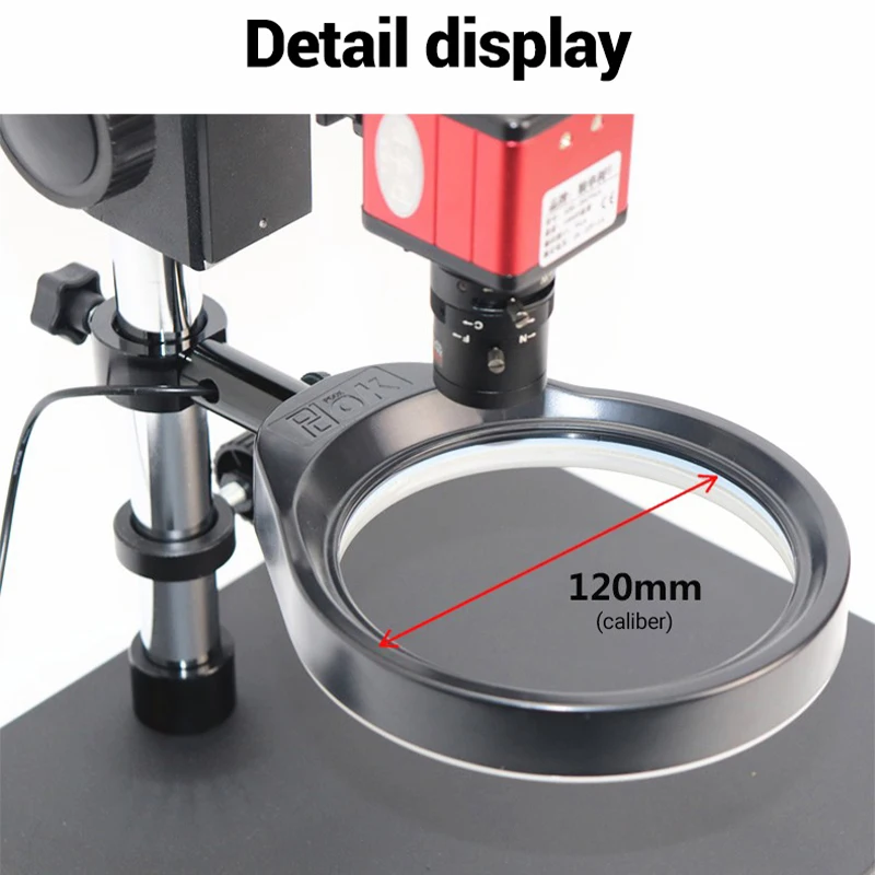 Supporto per staffa per fotocamera industriale di fornitura di fabbrica M3M6 hole camera kit staffa per microscopio industriale