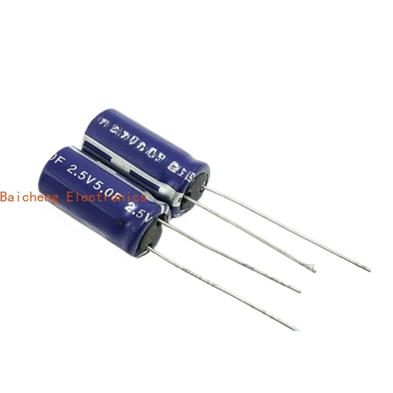 

10PCS capacitors 2.7V5F, 2.5V5.0F, Model Aircraft Farad Capacitors 2.7V5f