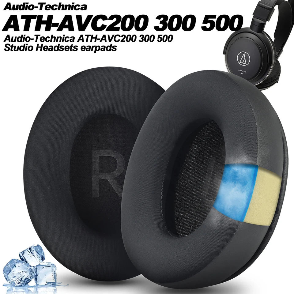 オーディオテクニカ ATH-AVC200 AVC300 AVC500 用イヤホンパッド 交換