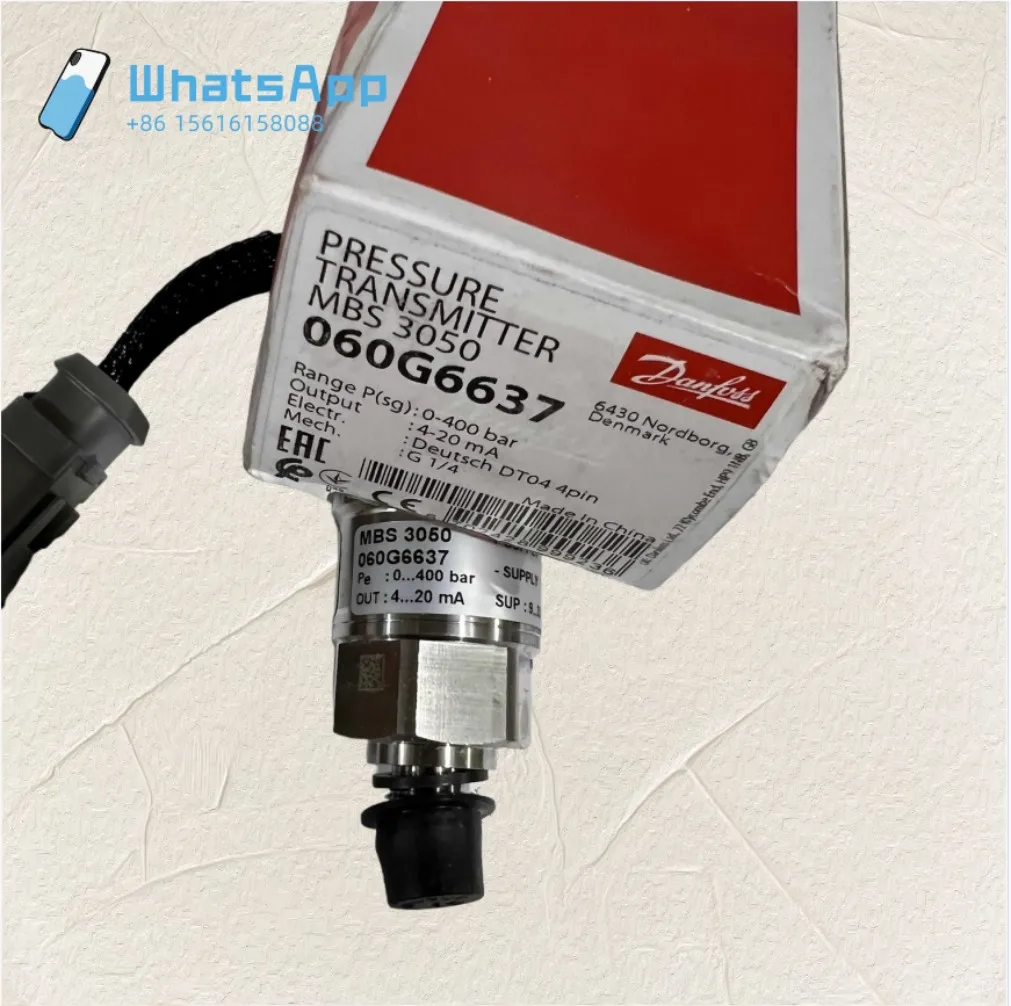 MBS 3050-060G6637 Danfoss MBS3050 060G6637 Sensor de presión