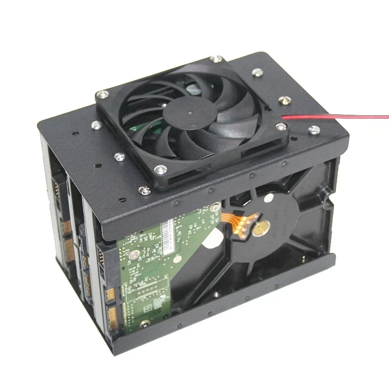 Computer Case Mechanical HDD Expansion Dual Layer Support 2/3 Layers Holder,Aluminum 3.5'' Hard Disk Brack