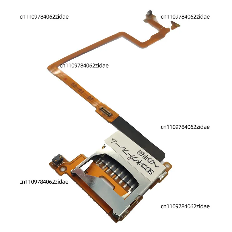 For Original New SD Card Slot with Flex Ribbon Cable Replacement Parts for Nintendo DSi NDSi Handheld Console
