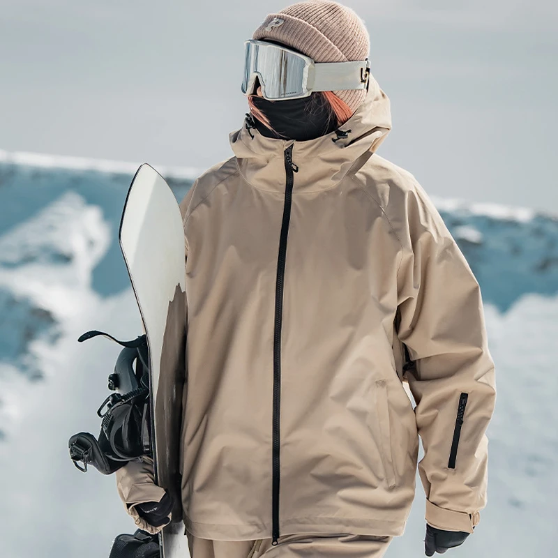 Winter Waterproof Hooded Women Ski Jacket Outdoor Mountain Sport Man Snow Coats Windproof Hiking Female Snowboard Clothes