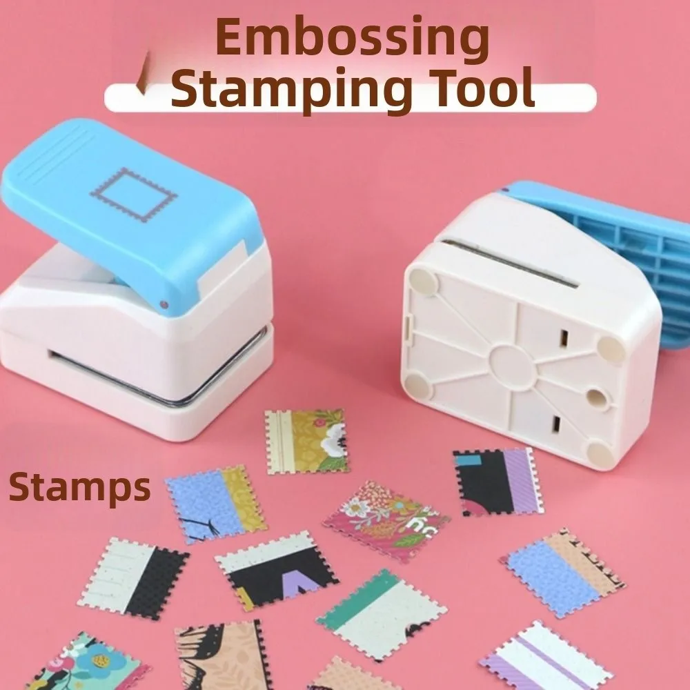 Labor Saving Stamp Border Punch 2.87x2.39cm DIY Embossing Machine Cutting Craft Paper Cutting Stamp Shape Hole Punch Craft