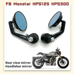 For FB Mondial HPS125 HPS300 Motorcycle Modified Rearview Mirror Retro Rearview Mirror Reflector Handlebar Mirror