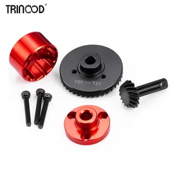 TRINOOD 1 Set Aluminium Alloy Gear 39+15T Helical Axle Gears for 1/16 Mini E-REVO RC Crawler Car Truck Upgrade Parts