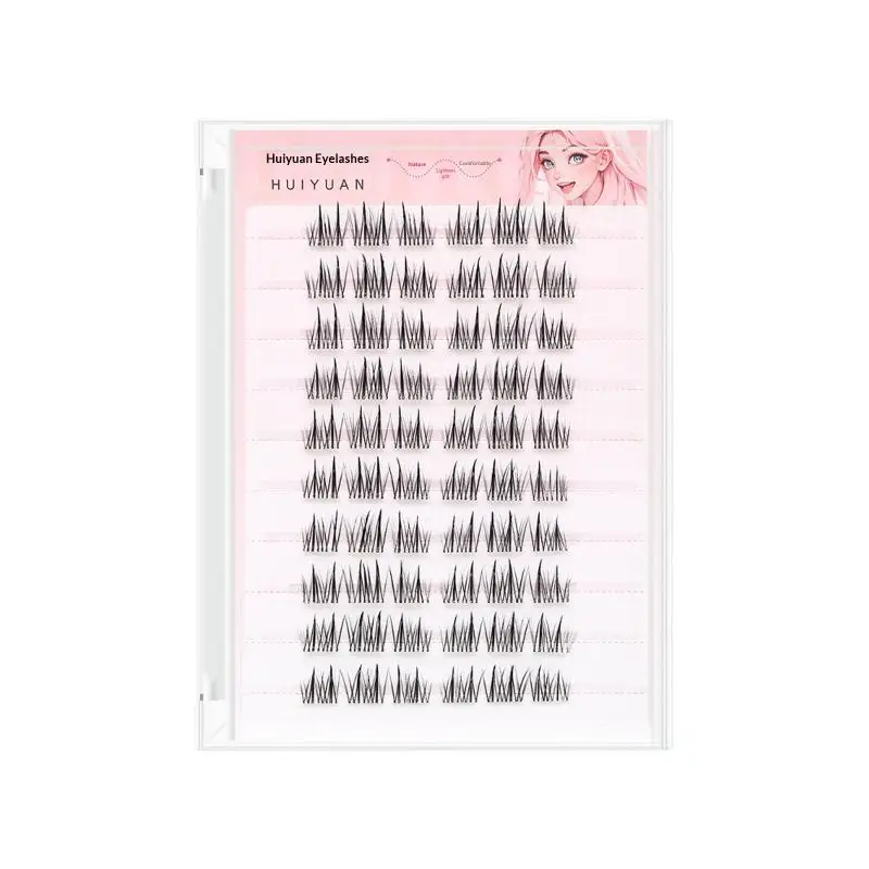5D Trilogy Sunflower Self Adhesive Reusable Eyelashes No Glue Easy Application False Lashes For Cosplay Makeup