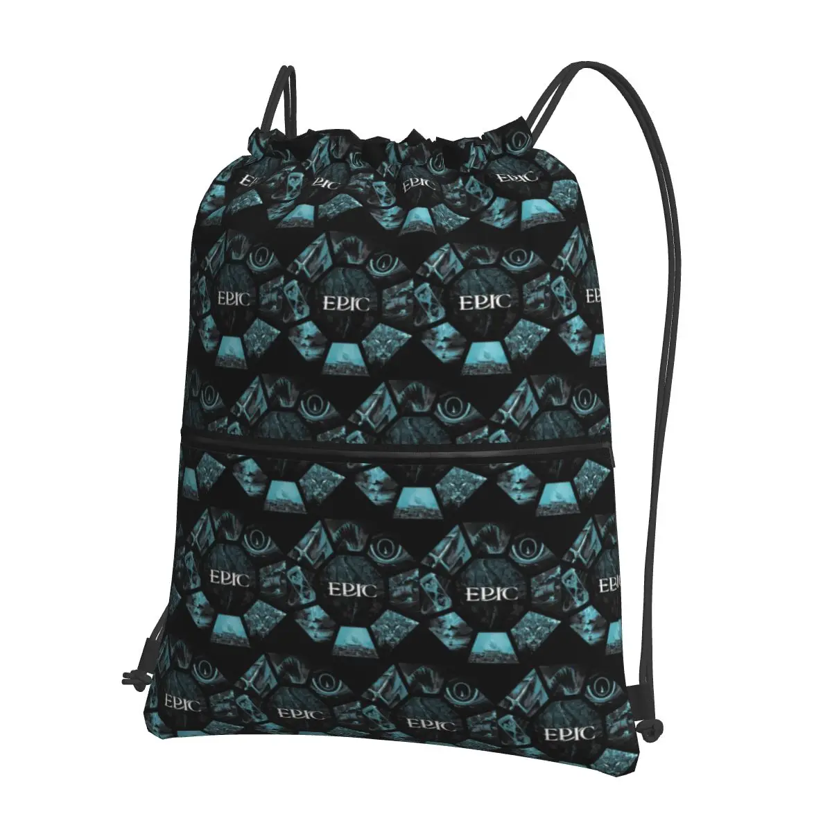

Epic The Musical Backpacks Fashion Portable Drawstring Bundle Pocket Sundries Bag Book Bags For Man Woman Students