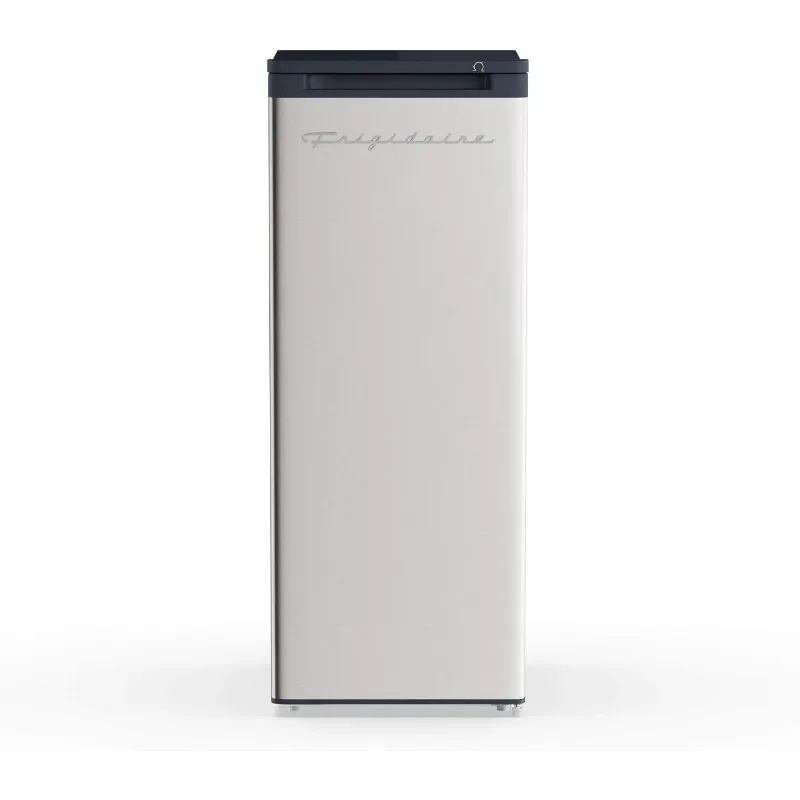 Frigidaire EFRF696-AMZ 업라이트 냉동고, 스테인리스 플래티넘 디자인 시리즈, 실버, 6.5 cu ft