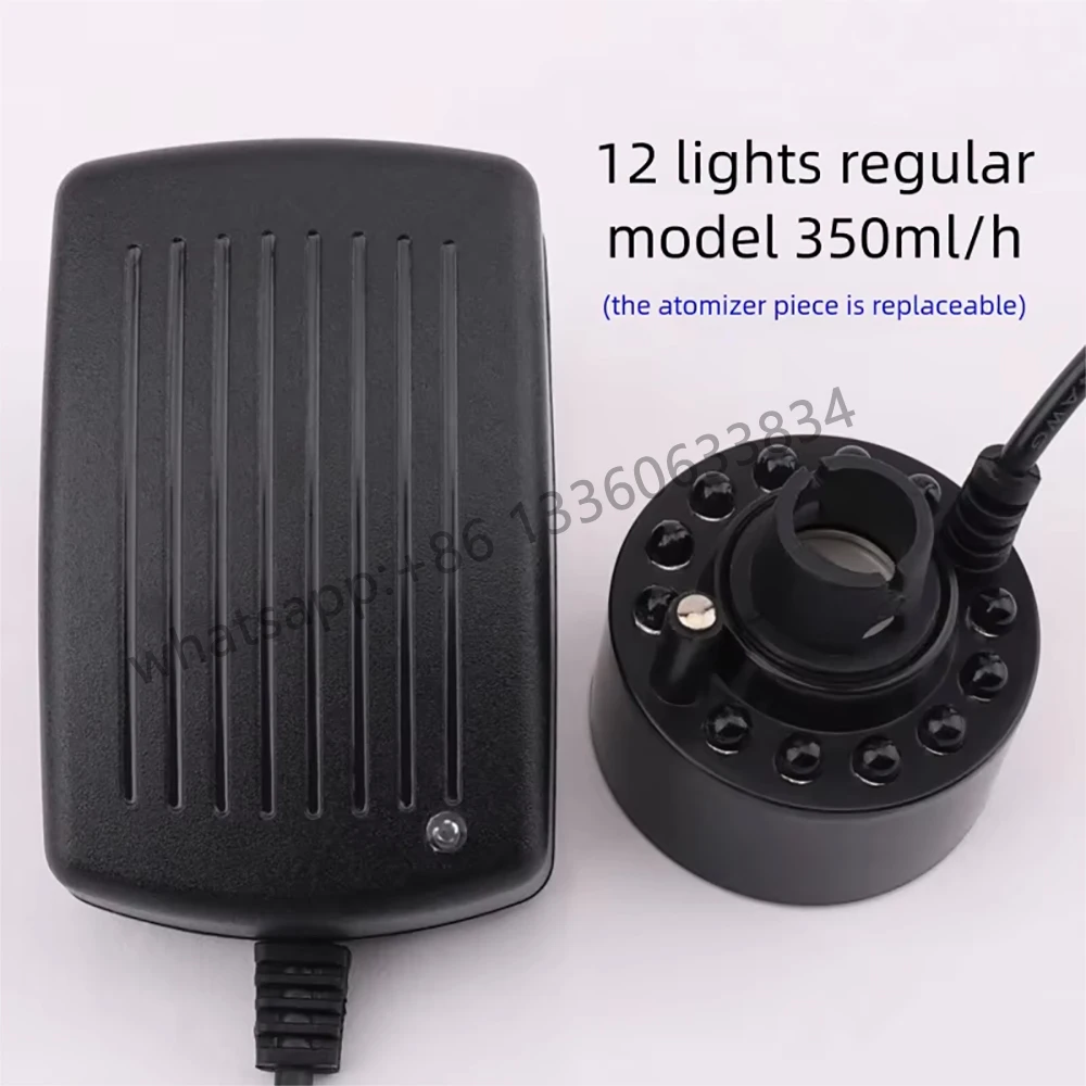 DC 24V  Plastic Super Ultrasonic Mist Maker Fogger Fog Water Fountain Pond Atomizer Humidifier Atomizer Spray Head