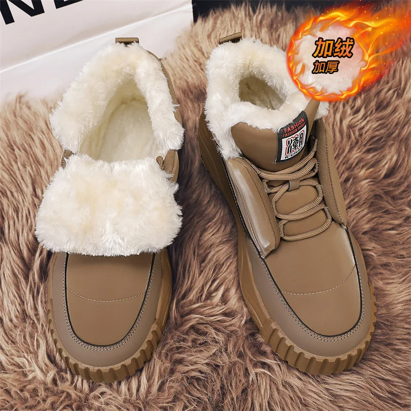 2026 new comfortable and fashionable hot selling autumn and winter with thick velvet and warmth, casual sports snow boots