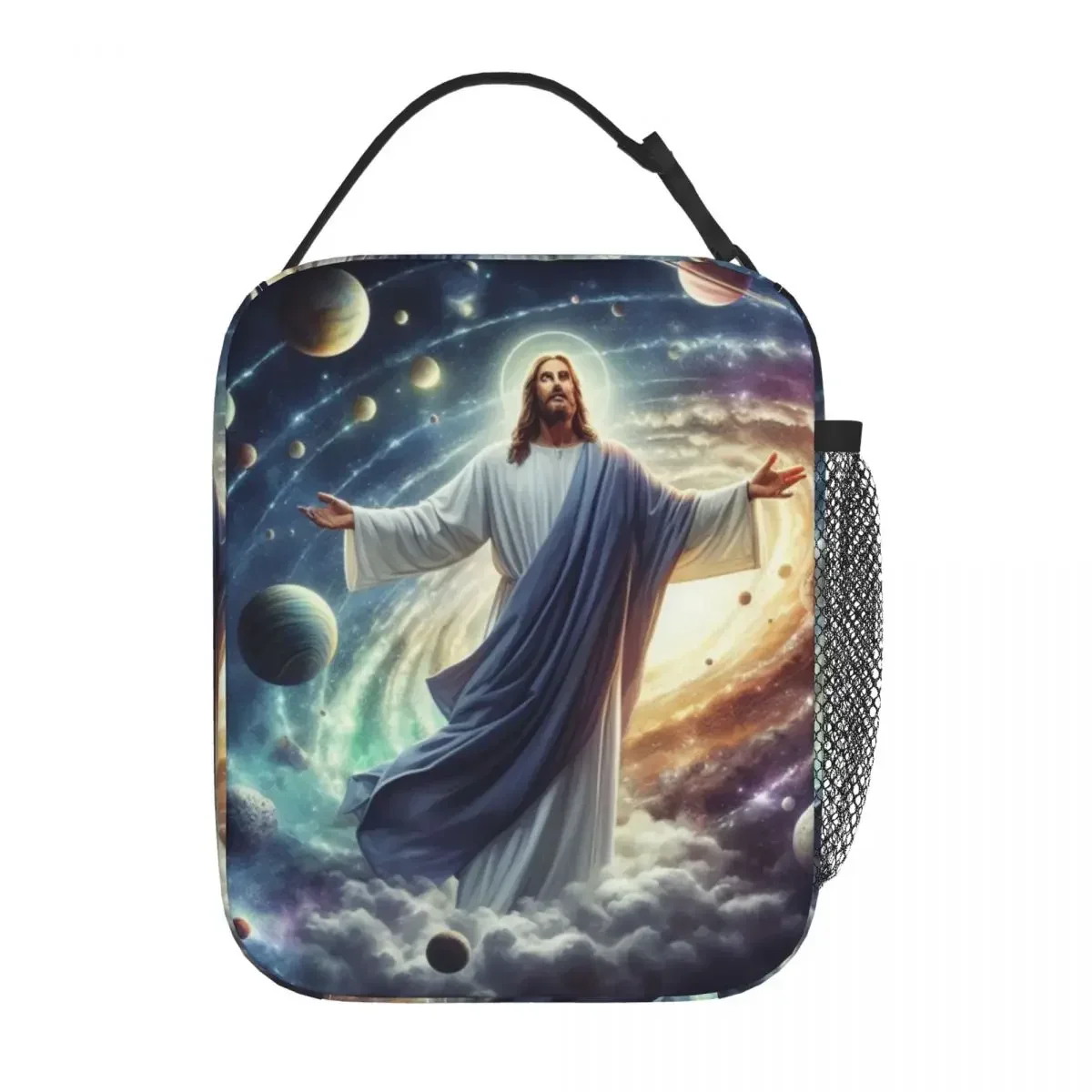 

Иисус Святой Криситан, религиозная религия, Библия, вера, термоизолированная сумка для обеда для еды, сумка для мужчин и женщин, термохолодильник, ланч-бокс