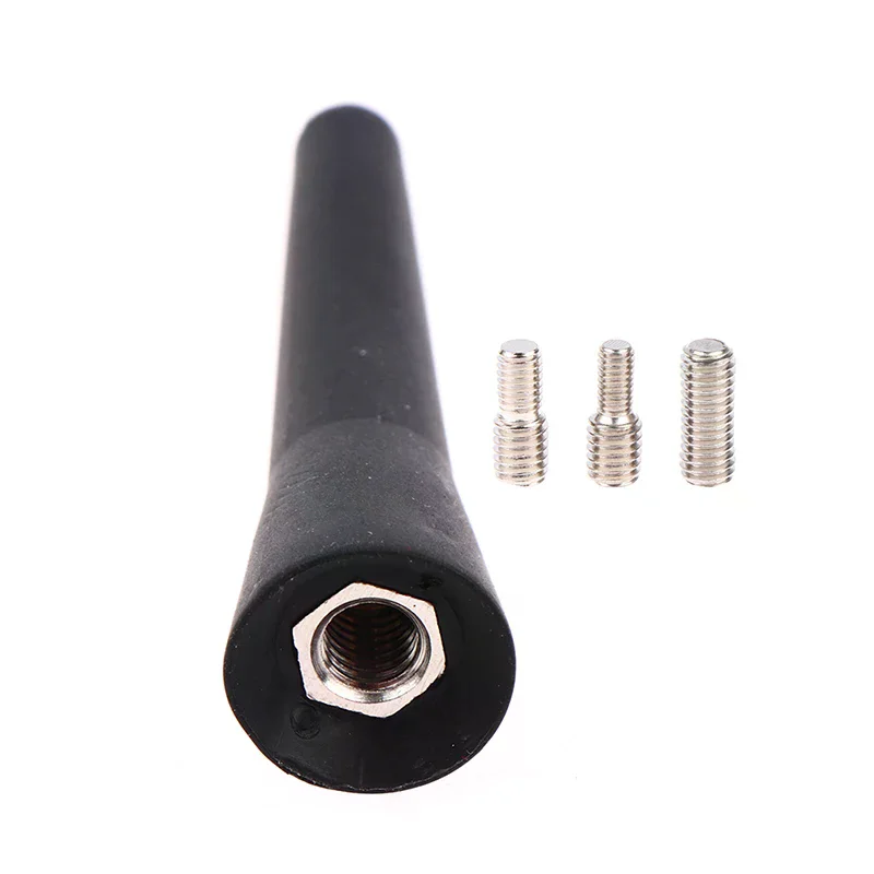 Universal Car Antenna 2.5 Inch Short Car Aerial FM/AM Inputs M4 M5 M6