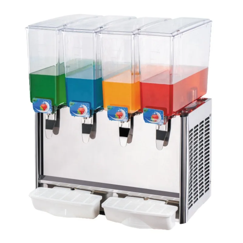 

Drinking Machine Commercial Stall Blender Hot and Cold Double Cylinder Three Cylinder Cold Drink Hot Drinks Machine Stall Milk