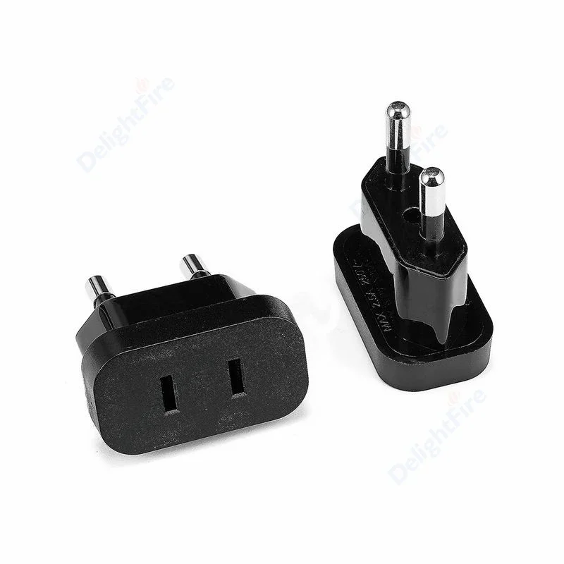 Adapter wtyczki EU Chiny CN Ameryka USA do UE Euro Europejska Rosja Hiszpania Korea KR Adapter podróżny 2Pin Konwerter AC Gniazda Gniazdo