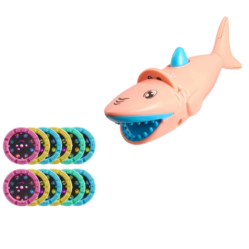 Hot Flashlight Projector, Slide Projector Torch Light Slide Projector Flashlight, Kids Shark Projector Torches Pink