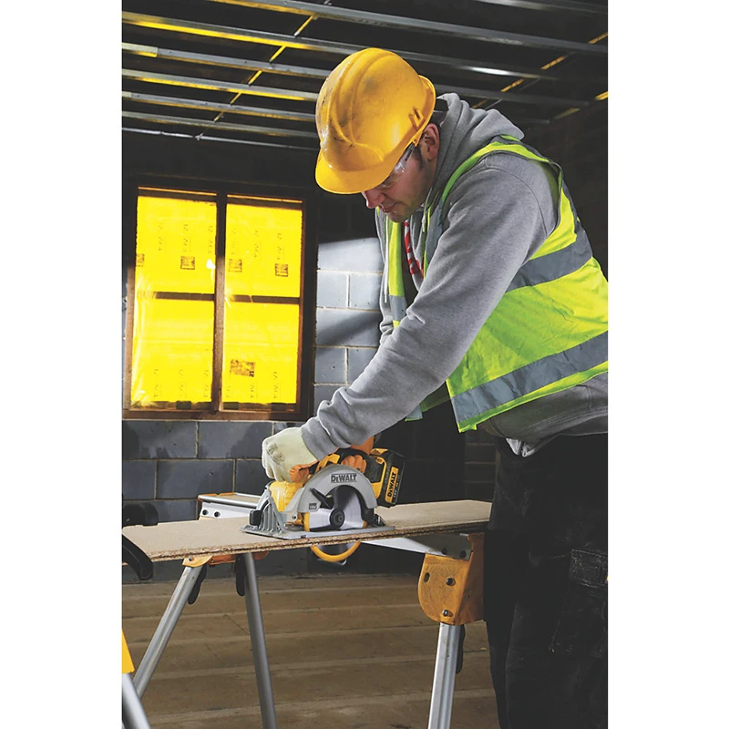 DEWALT DCS391B Circular Saw 6-1/2-Inch 18V Lithium Battery 5150 RPM 50° Cordless Woodworking Electric Circular Saw Adjustable