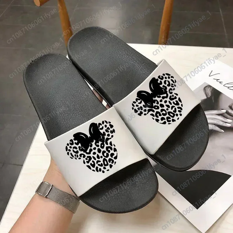 Funny mouse head Printed Slipper Harajuku Female Slippers cartoon Summer Women Slipper Slide Sandals