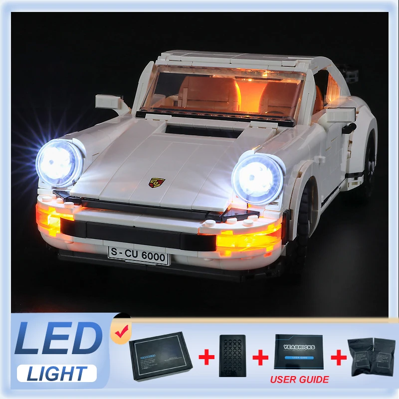 DIY LED Light Kit For LEGO 10295  Super sports racing   (Only LED Light,Without Blocks Model)