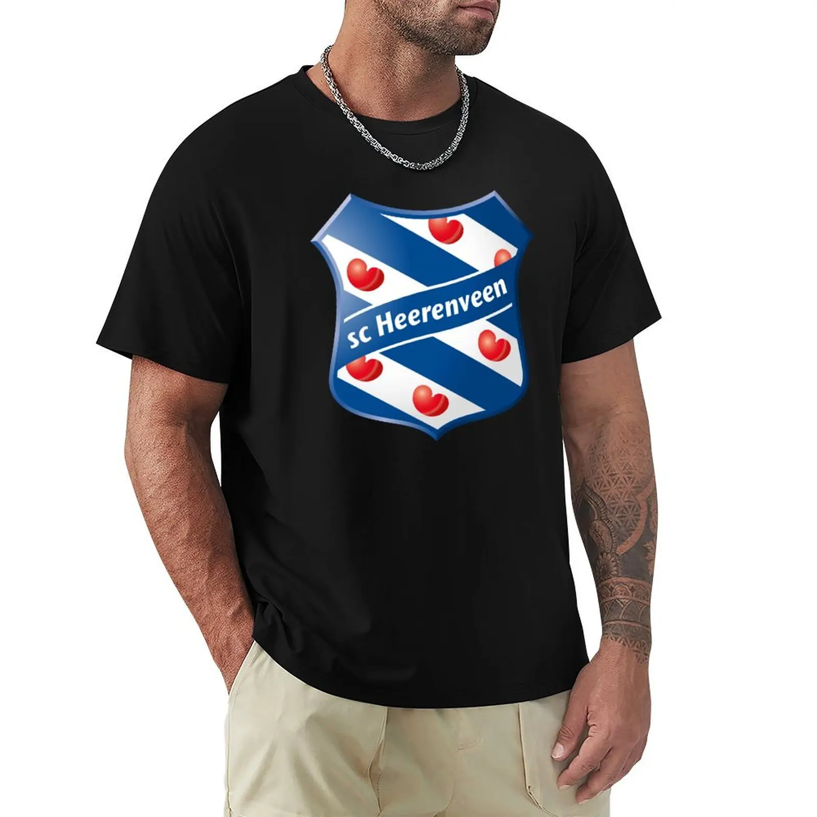 

Heerenveen Lover T-Shirt Minimal Art Print T-Shirt