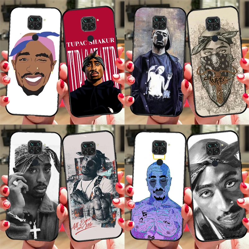 Tupac 2Pac Amaru Shakur Case For Redmi Note 8 9 10 11 12 Pro Plus 10S 11S 12S Cover For Redmi 9C 10A 10C 12C Coque