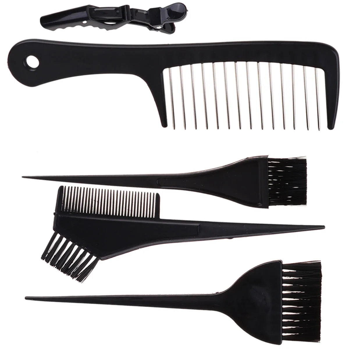 8Pcs Hair Dyeing Kit Black Professional Salon Home Use No Mess Hassle Free Experience Hairdressing Tools Hairdressing Tools - Image 5