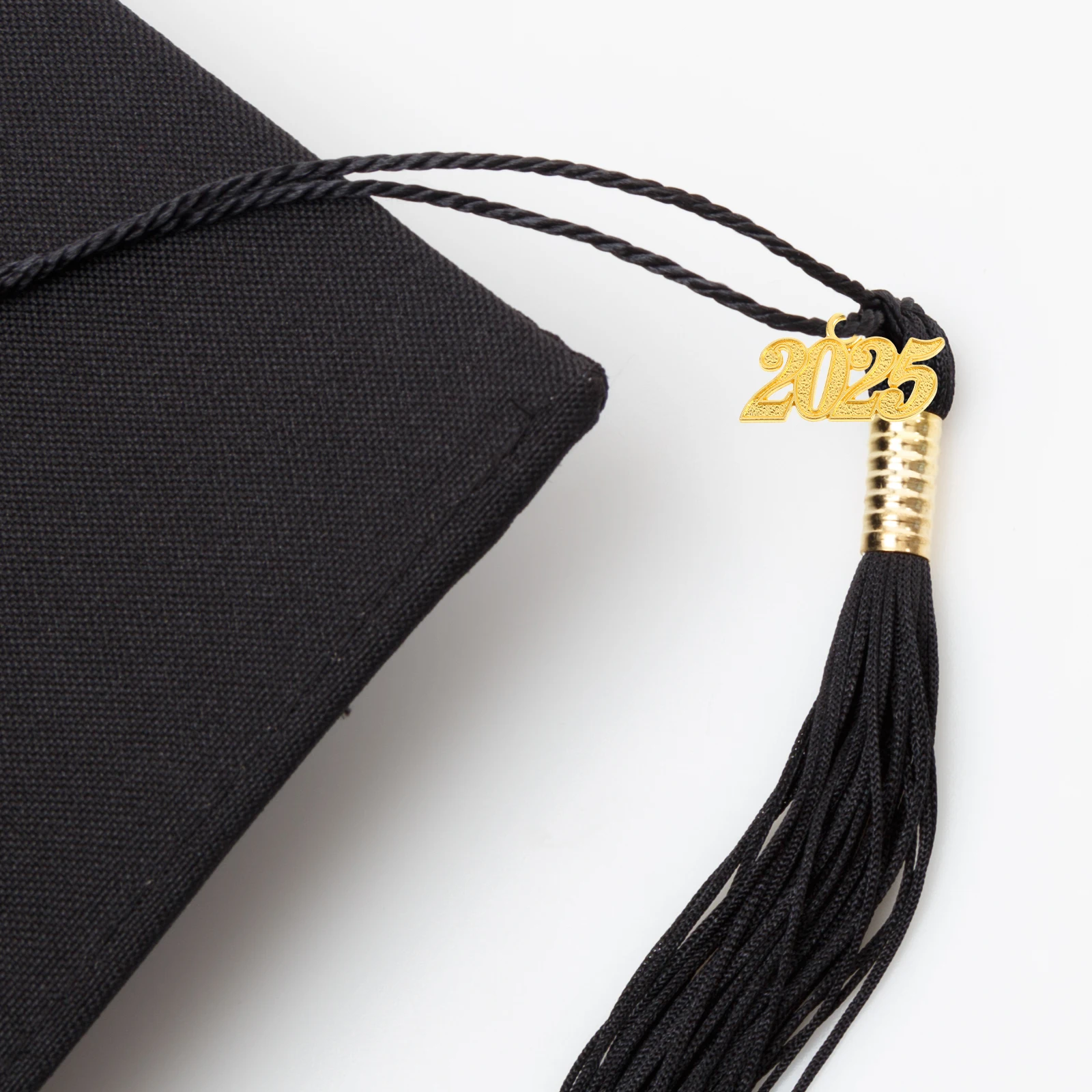 

10pcs 2025 Graduation Tassel Charm Metal Durable Year Signet Pendant Accessories Cap Decor Party Garland Stole