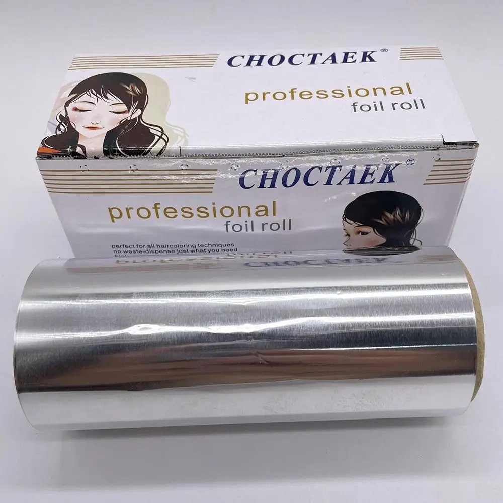 New Disposable Salon Aluminum Foil Silver Large Salon Foils Hair Coloring Tool